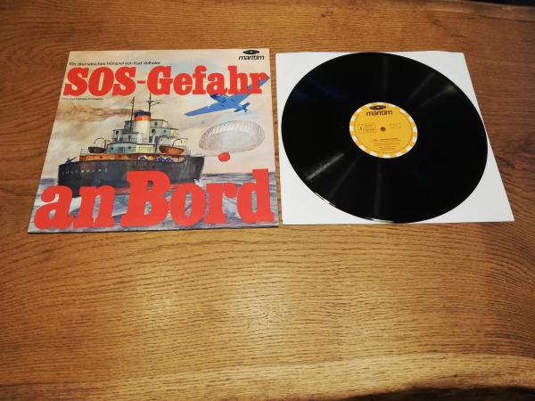 SOS-Gefahr an Bord Maritim 47217 NW Deutsche Pressung VG+/VG+